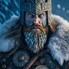 Viking Warrior Digital AI Wall Art Poster