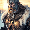 Viking Warrior Digital AI Wall Art Poster